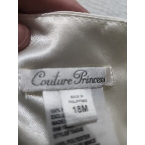 Princess Collection White And Red Gorgeous Dress, Special Occasion s- 18m Pearl - Picture 16 of 16